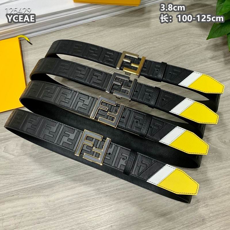 Fendi belt 38mmX100-125cm  8L16